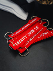 Gravity 25' Lower Before Flight Tag - Red