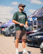 Varsity Club T-Shirt - Forest Green