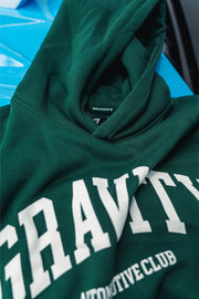 Varsity Club Hoodie - Forest Green