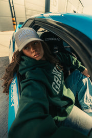 Varsity Club Hoodie - Forest Green