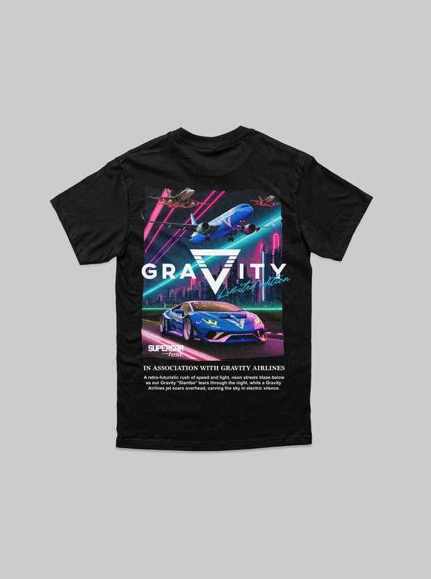 Limited Edition Supercar Fest T-Shirt - Black